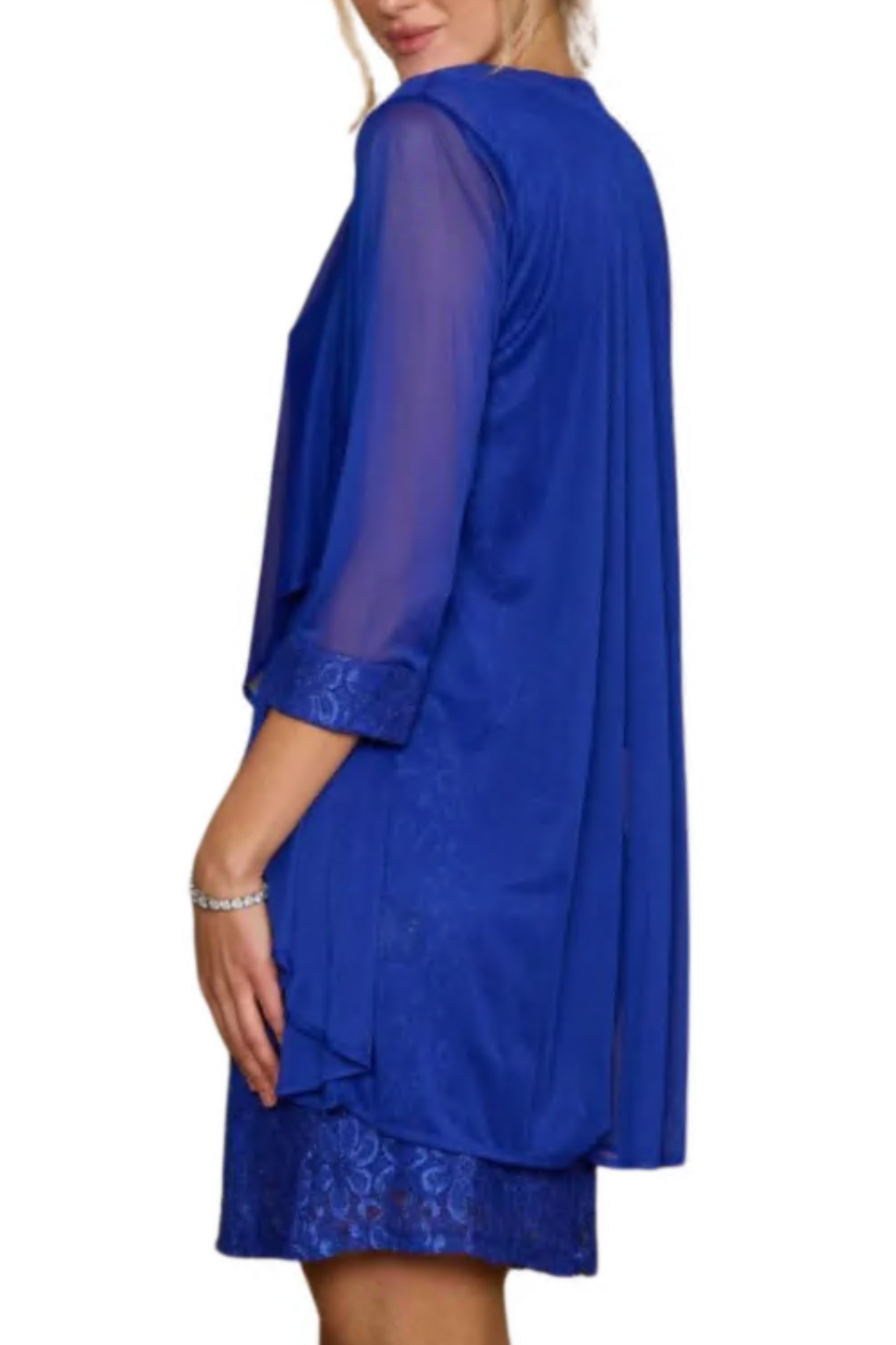 R & M Richards Embellished Lace Sheath Dress & Jacket