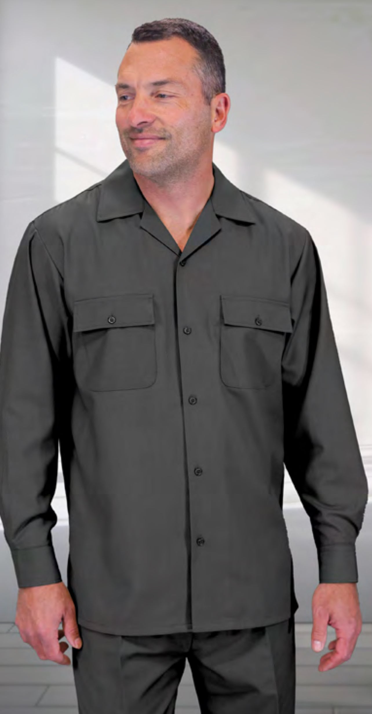 Men Two Piece Leisure Suits
