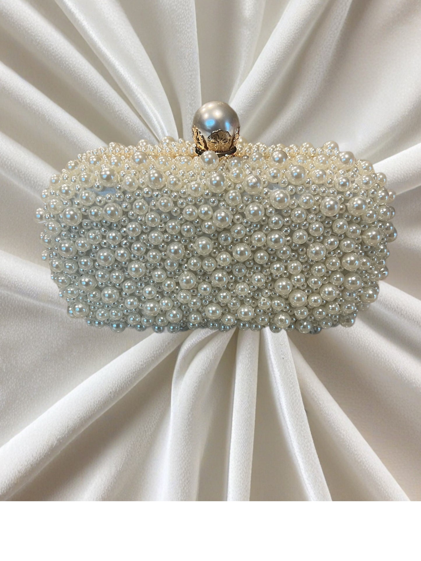 Pearl Clutch Handbag